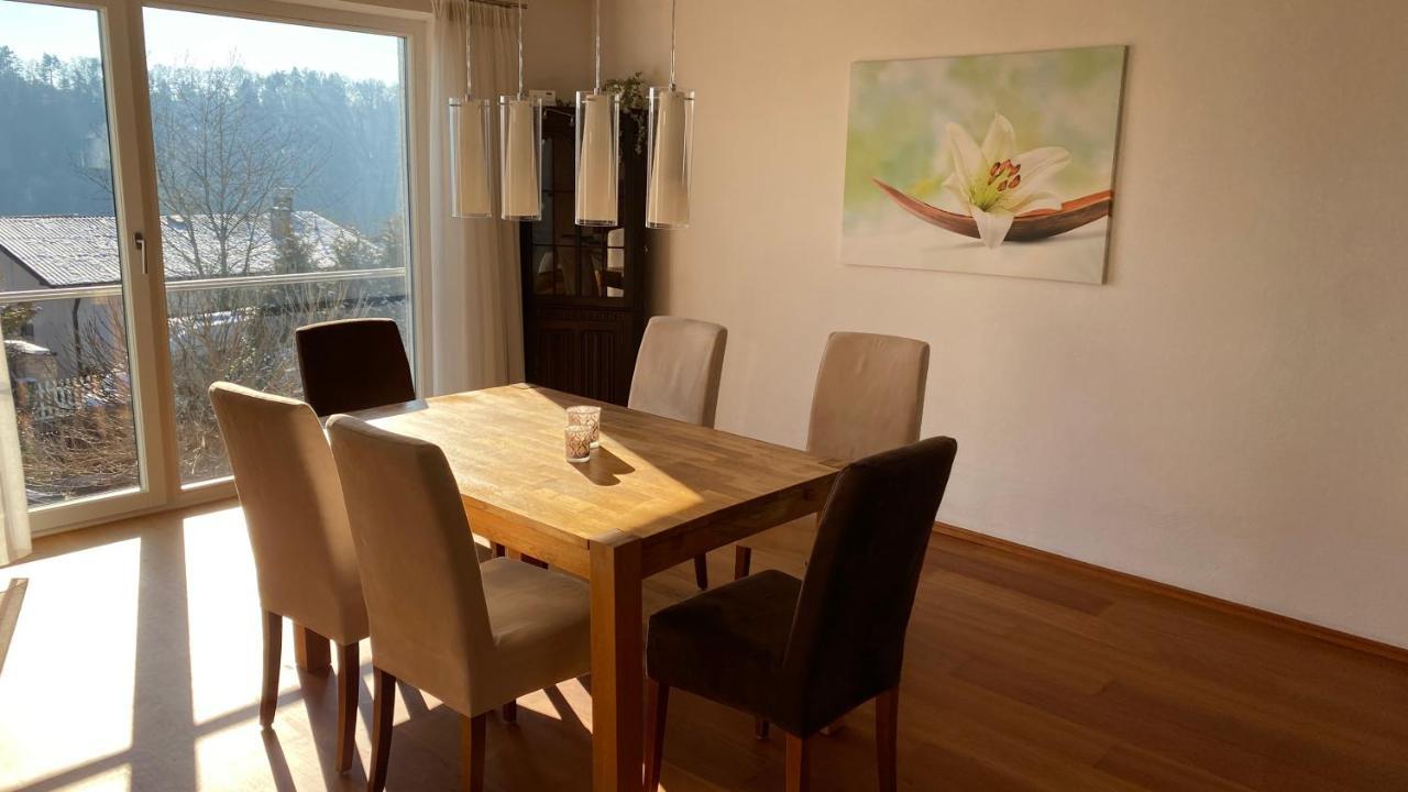 Fewo Luxus Wohnung Im Eigenen Ferienhaus, 120 Qm, Naehe Regensburg Mit Balkon, Terrasse & Garten, Gute Zuganbindung Laaber Ngoại thất bức ảnh