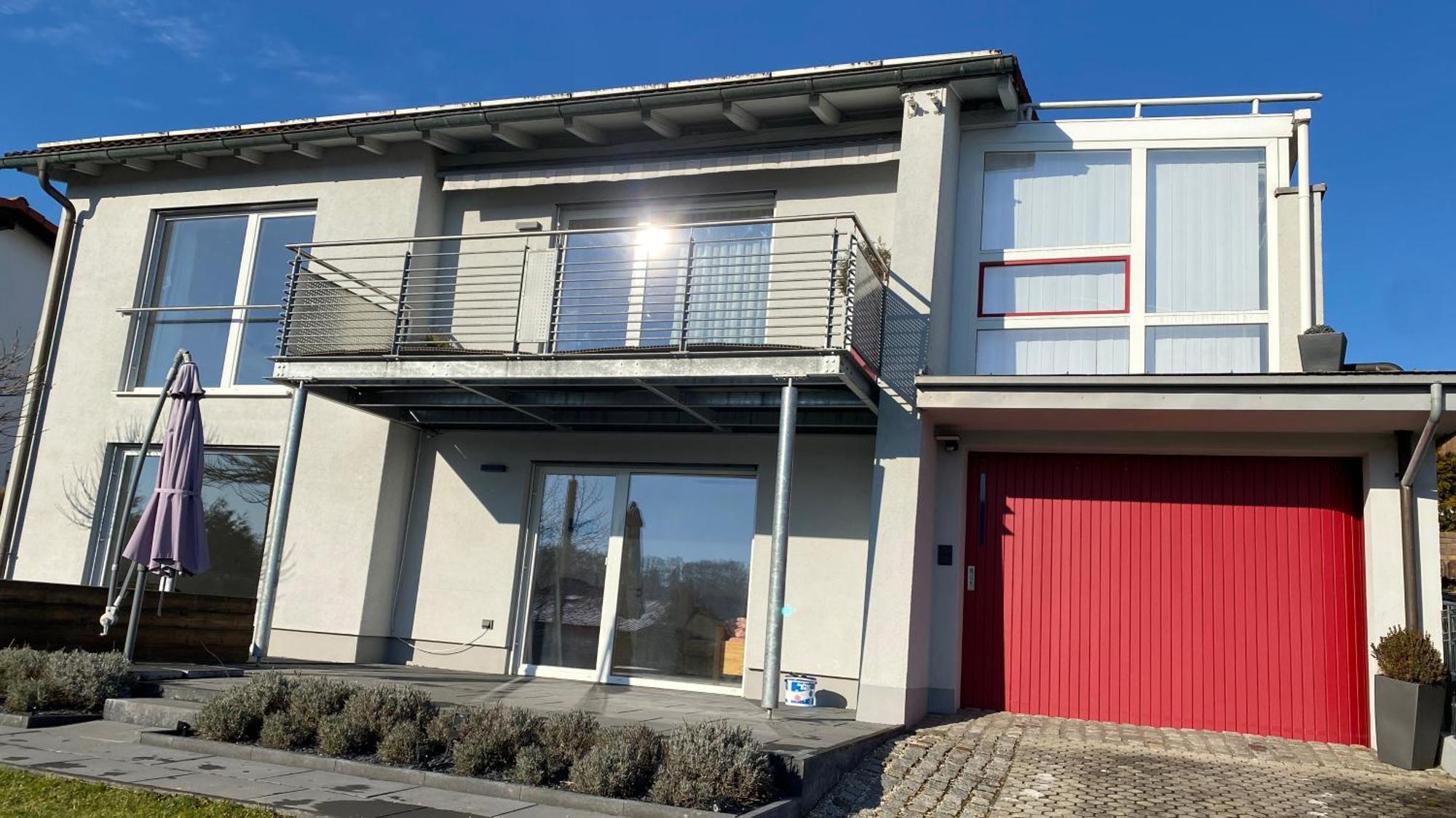 Fewo Luxus Wohnung Im Eigenen Ferienhaus, 120 Qm, Naehe Regensburg Mit Balkon, Terrasse & Garten, Gute Zuganbindung Laaber Ngoại thất bức ảnh